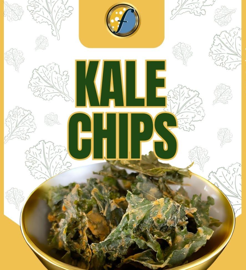 Parsley Chive Kale Chips