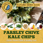 Parsley Chive Kale Chips